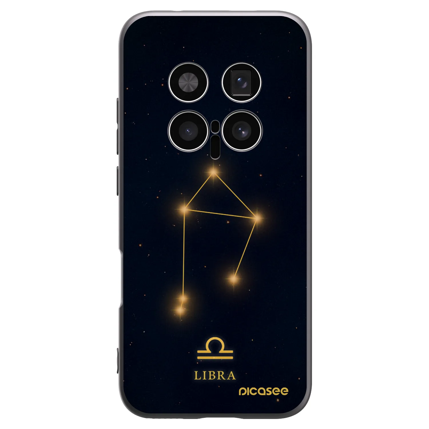 Picasee silikónový čierny obal pre Honor Magic8 Pro 5G - LIBRA