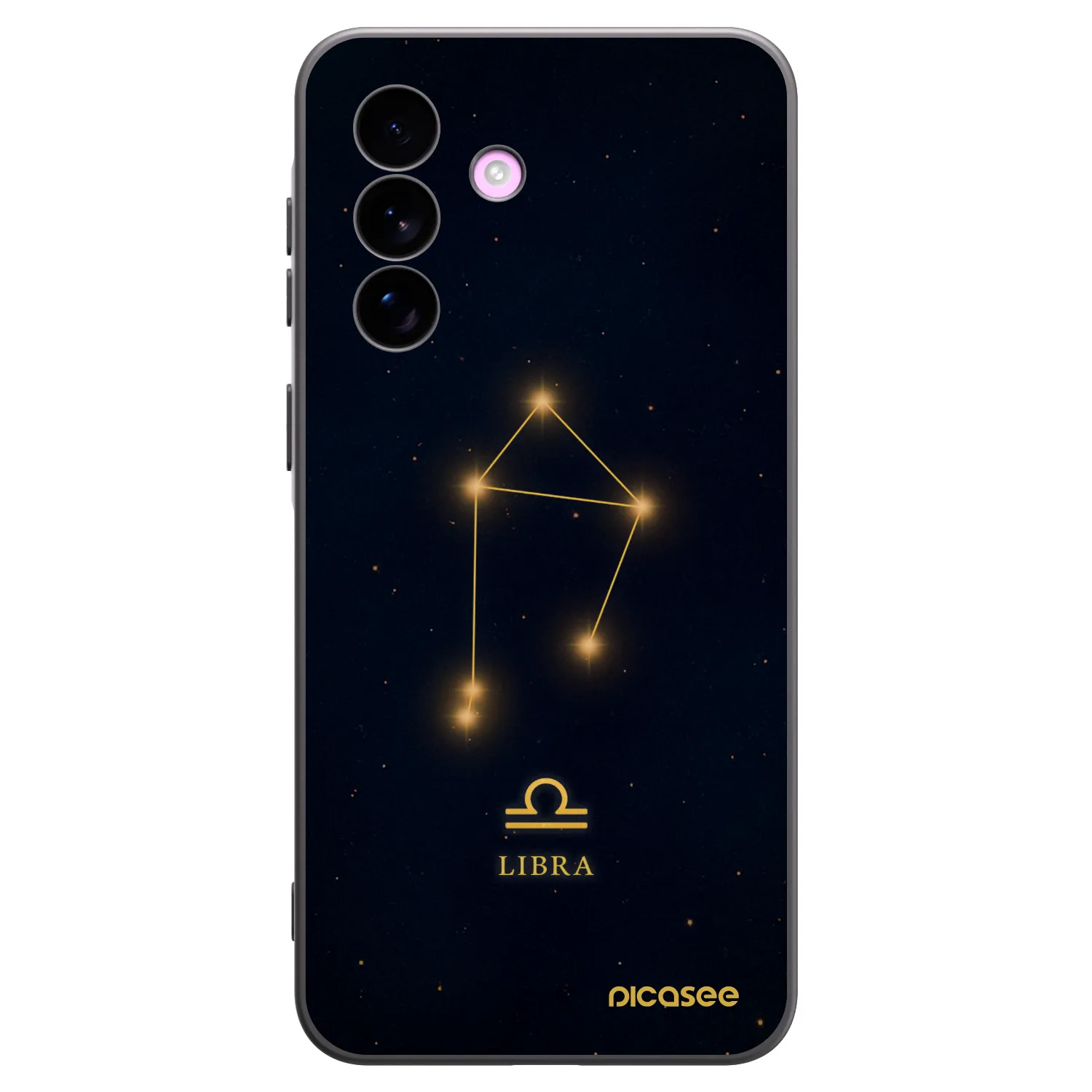 Picasee silikónový čierny obal pre Samsung Galaxy A57 5G - LIBRA
