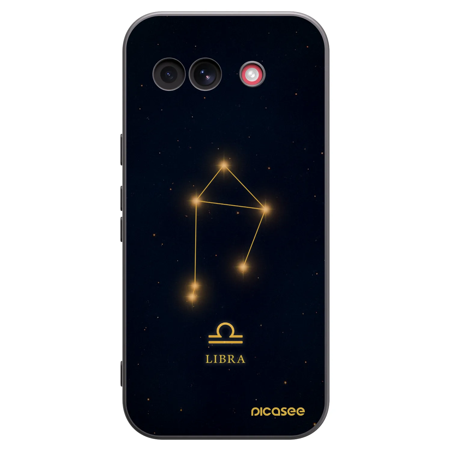 Picasee silikónový čierny obal pre Google Pixel 10a - LIBRA