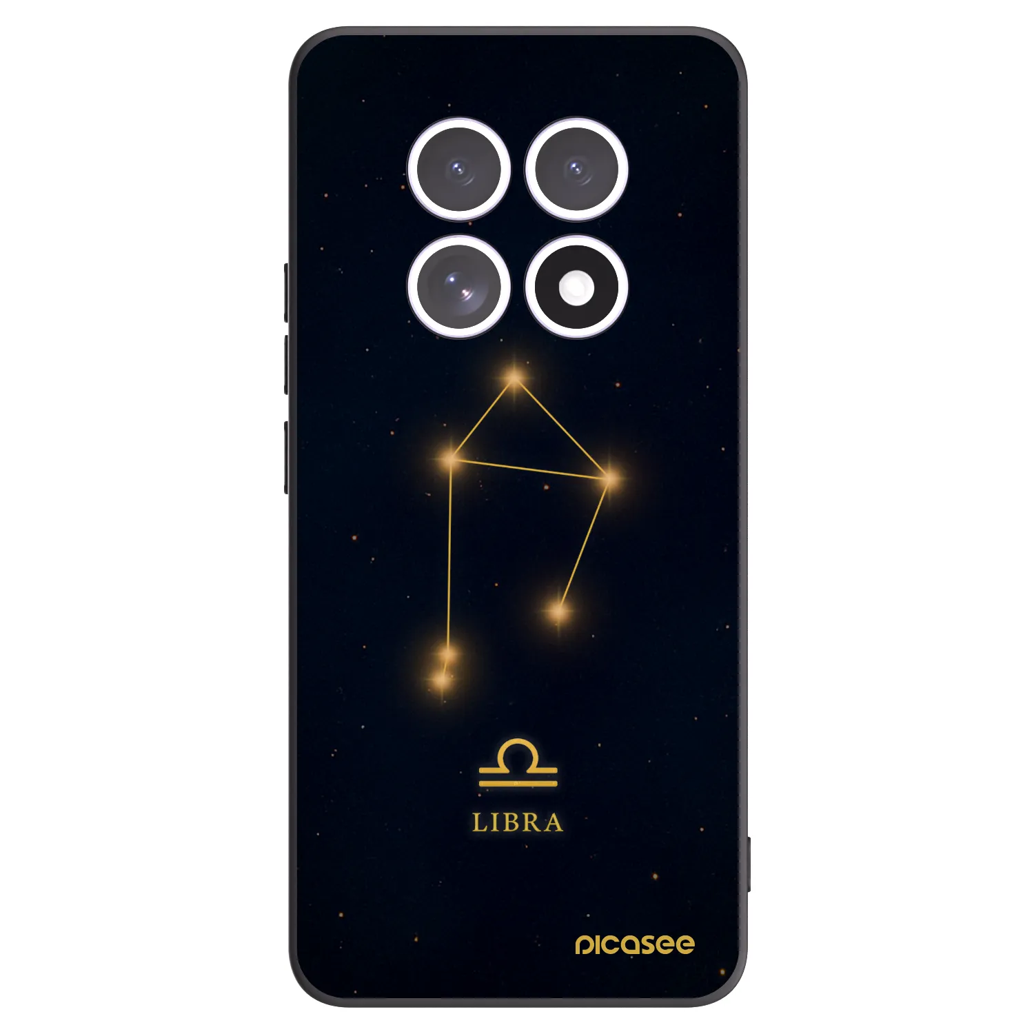 Picasee silikónový čierny obal pre Xiaomi Redmi Note 15 5G - LIBRA