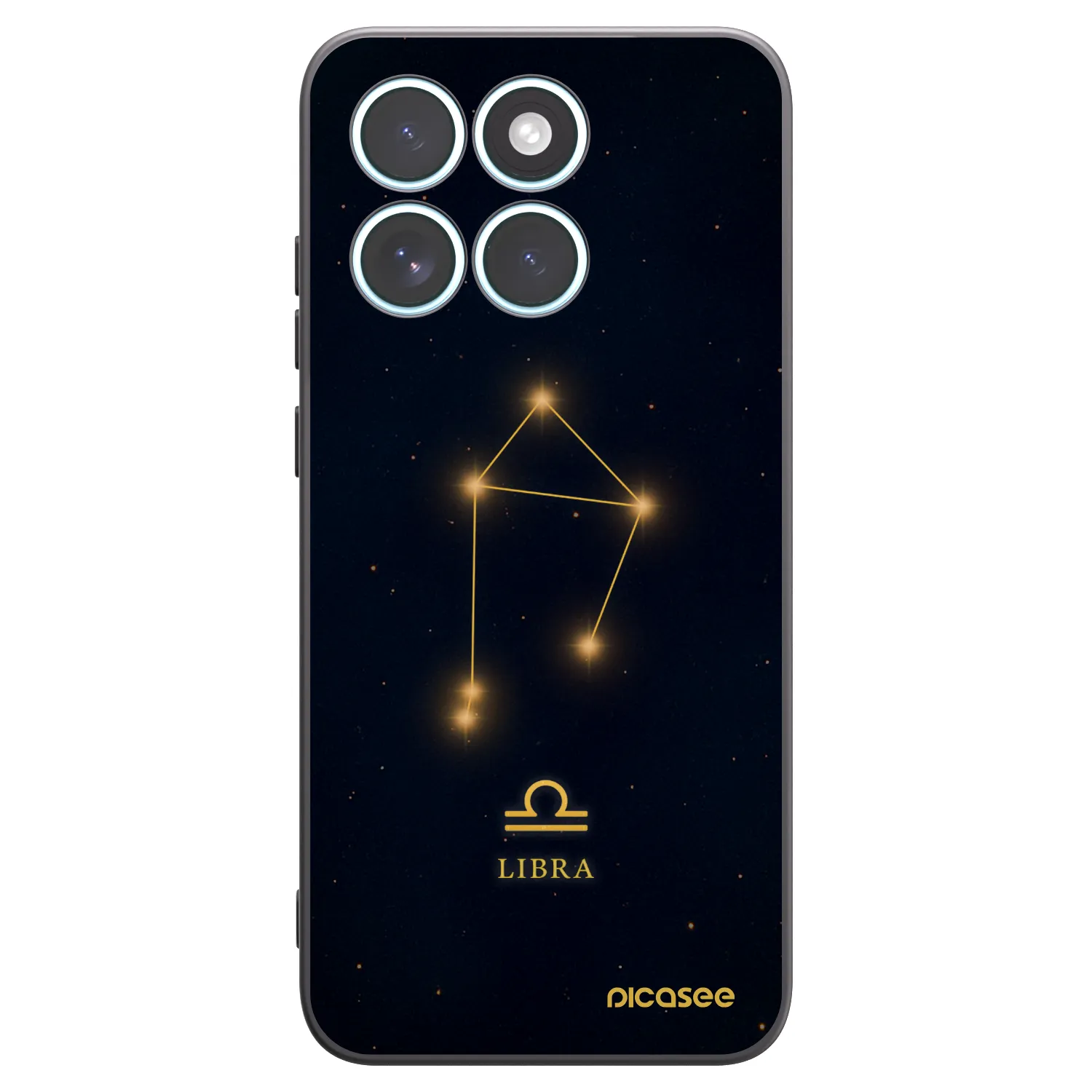 Picasee silikónový čierny obal pre Motorola Edge 70 Fusion - LIBRA