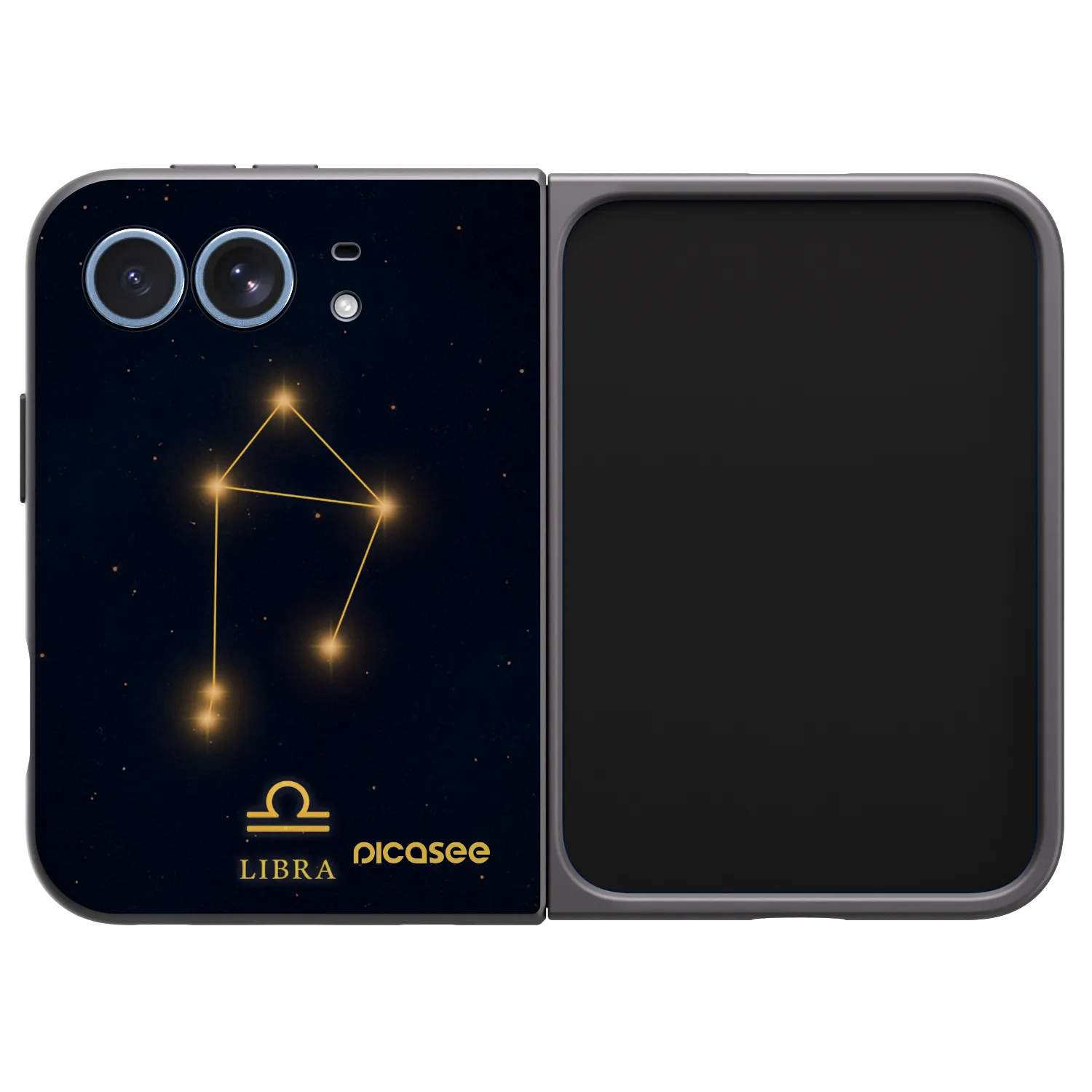 Picasee silikónový čierny obal pre Apple iPhone Ultra - LIBRA