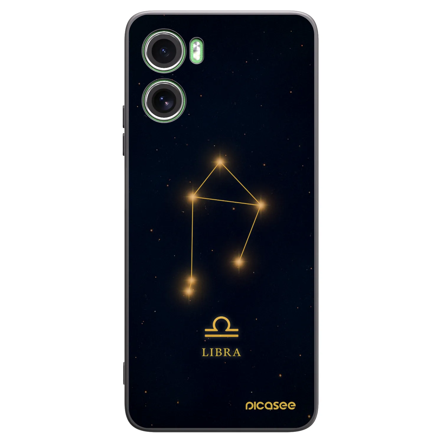 Picasee silikónový čierny obal pre Motorola Moto G06 - LIBRA