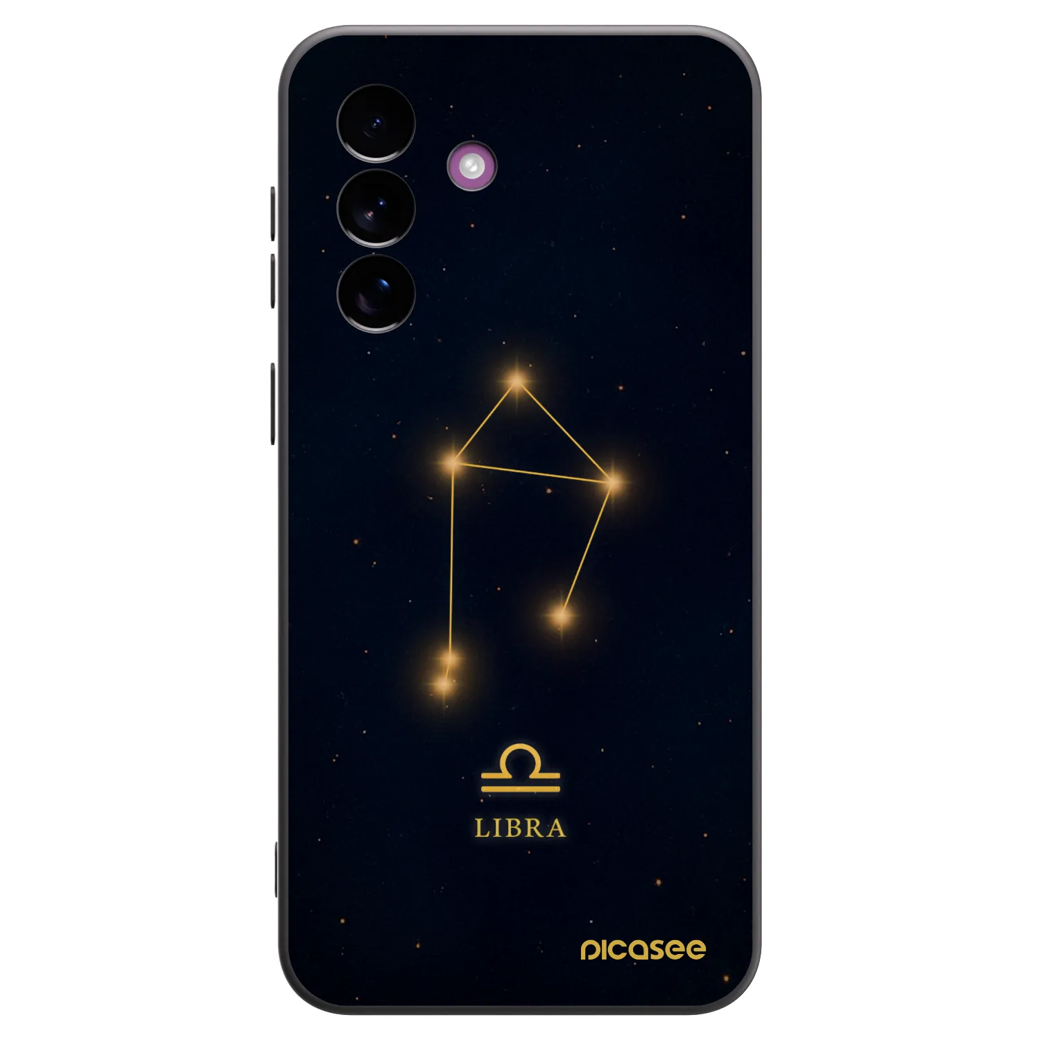 Picasee silikónový čierny obal pre Samsung Galaxy A37 - LIBRA