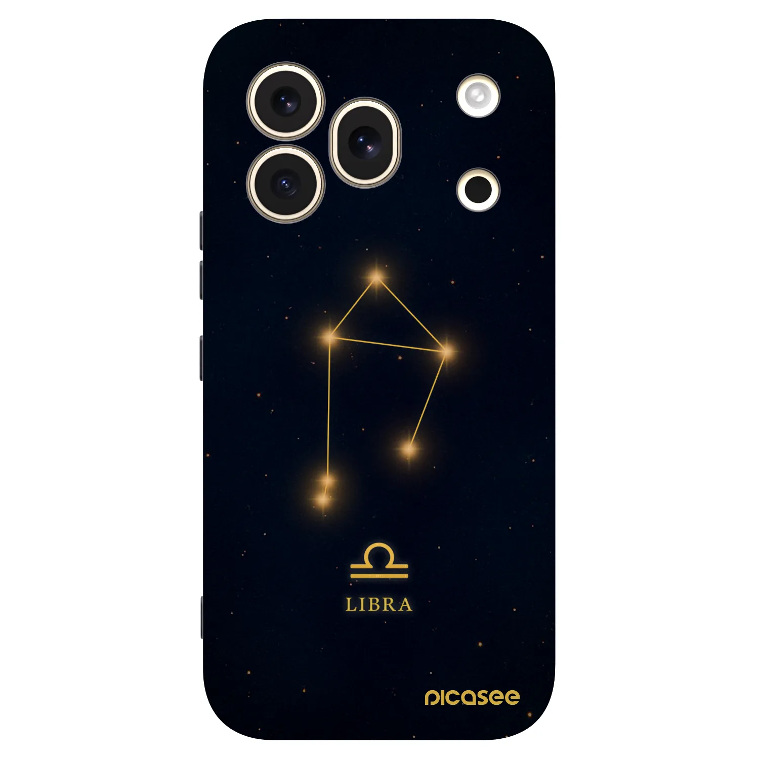 Picasee silikónový čierny obal pre Honor 600 Pro - LIBRA