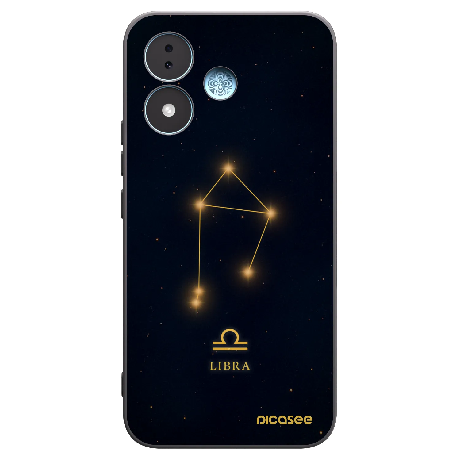 Picasee silikónový čierny obal pre Xiaomi Redmi Note 17 5G - LIBRA