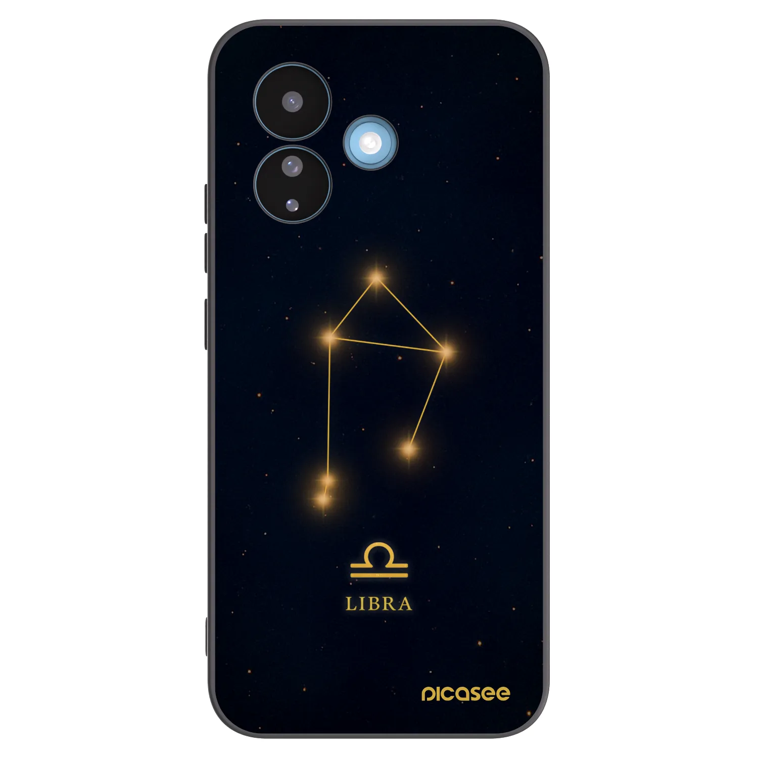 Picasee silikónový čierny obal pre Xiaomi Redmi Note 17 Pro 5G - LIBRA