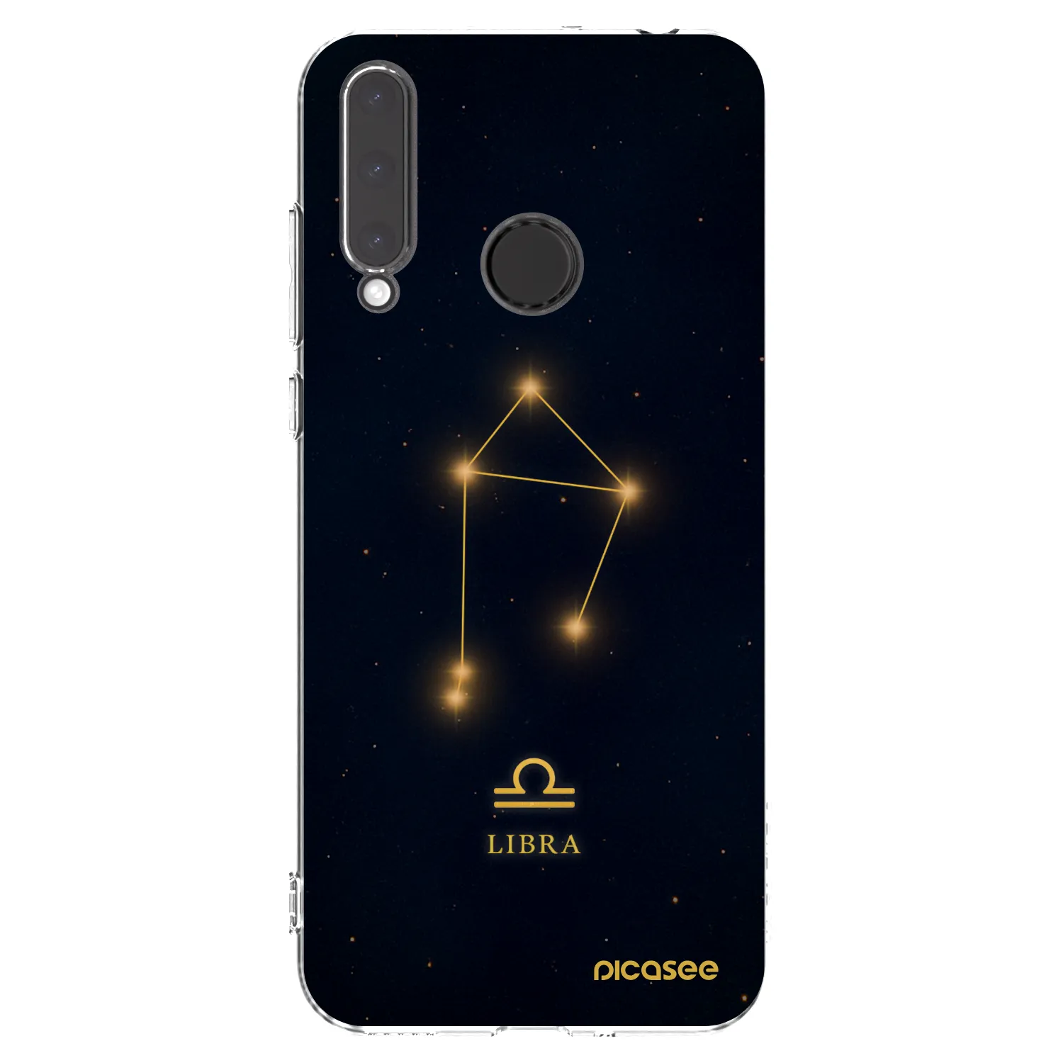 Picasee silikónový prehľadný obal pre Honor 20 Lite - LIBRA
