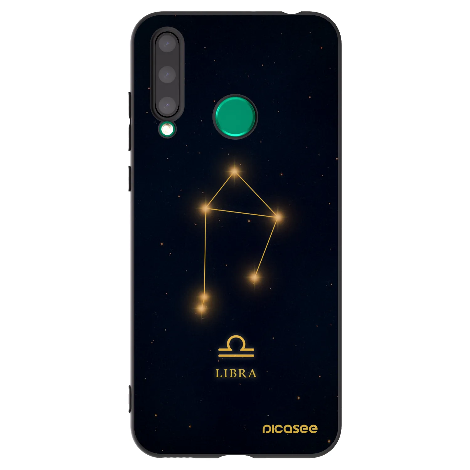 Picasee silikónový čierny obal pre Honor 20 Lite - LIBRA