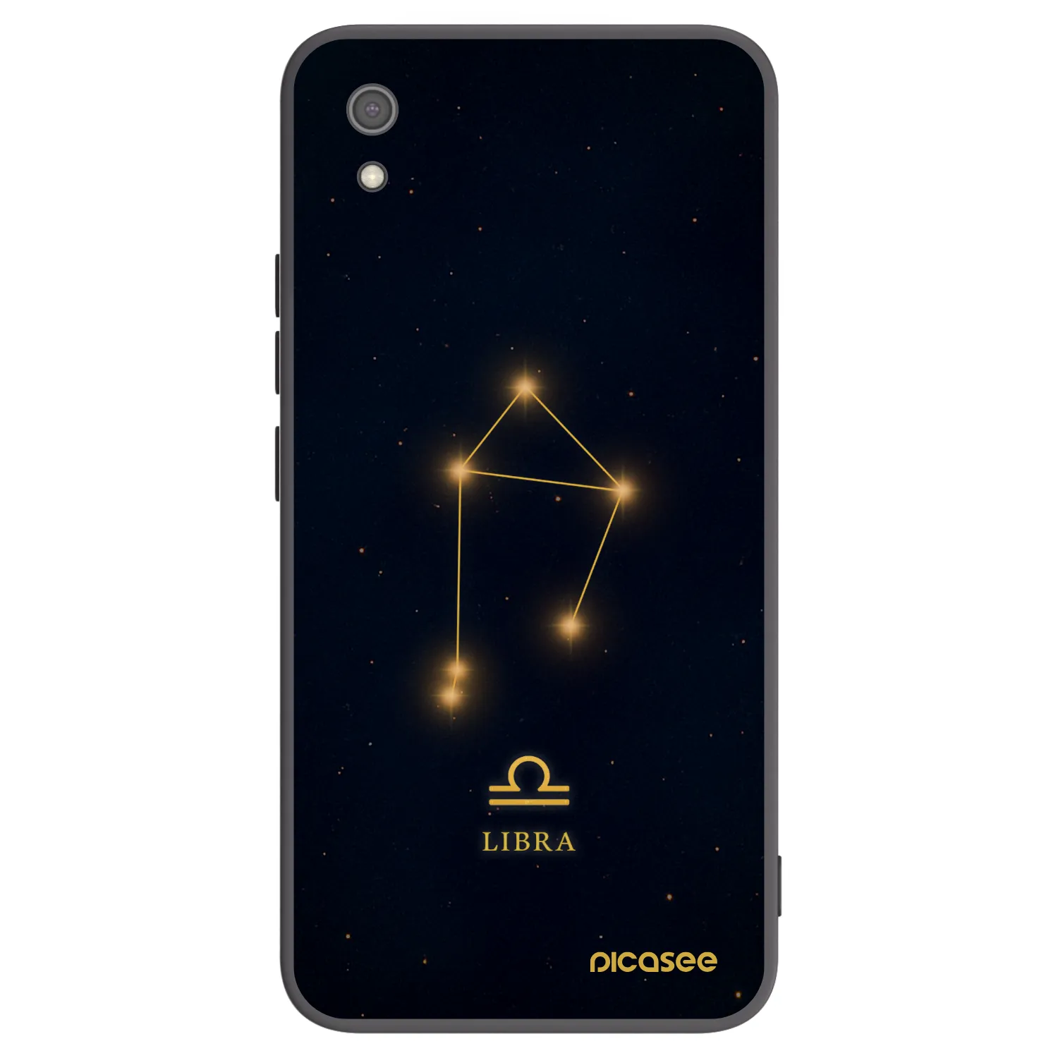 Picasee silikónový čierny obal pre Xiaomi Redmi 7A - LIBRA