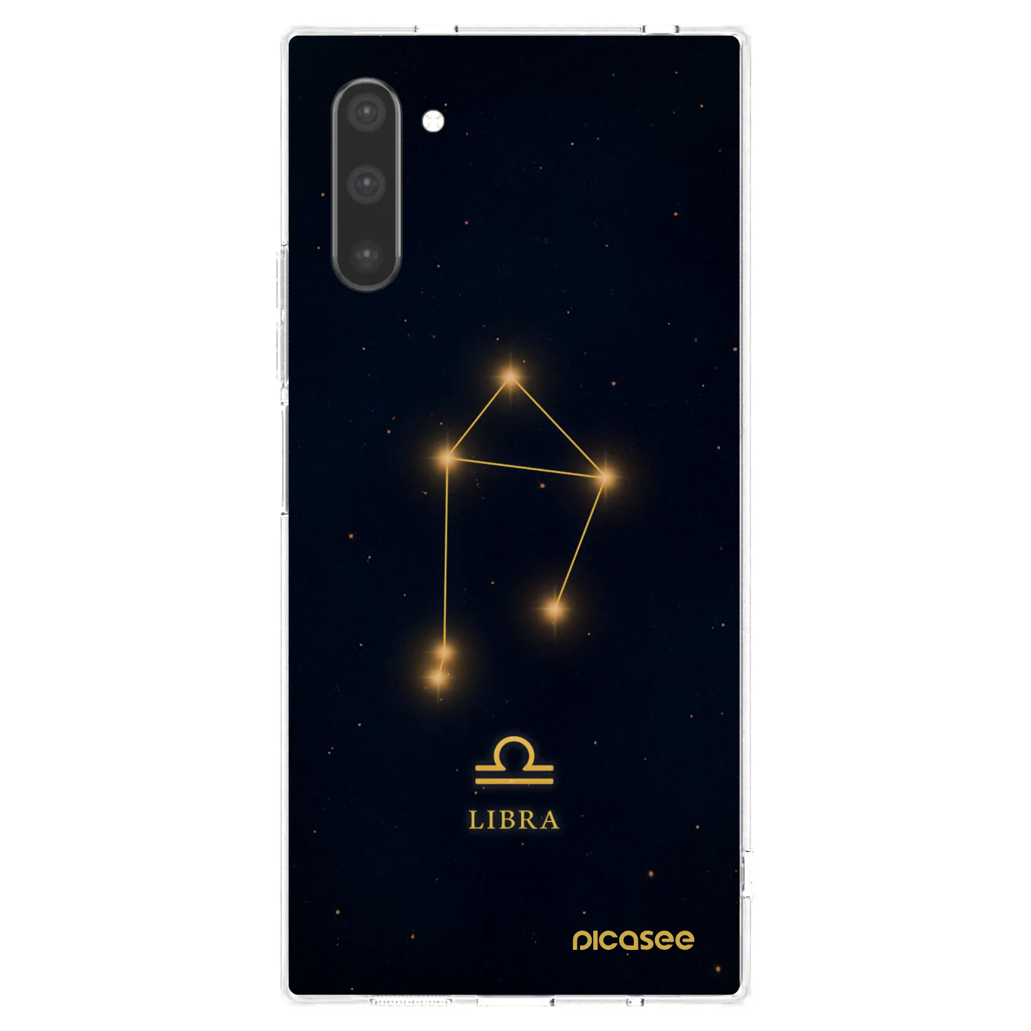 Picasee silikónový prehľadný obal pre Samsung Galaxy Note 10 N970F - LIBRA