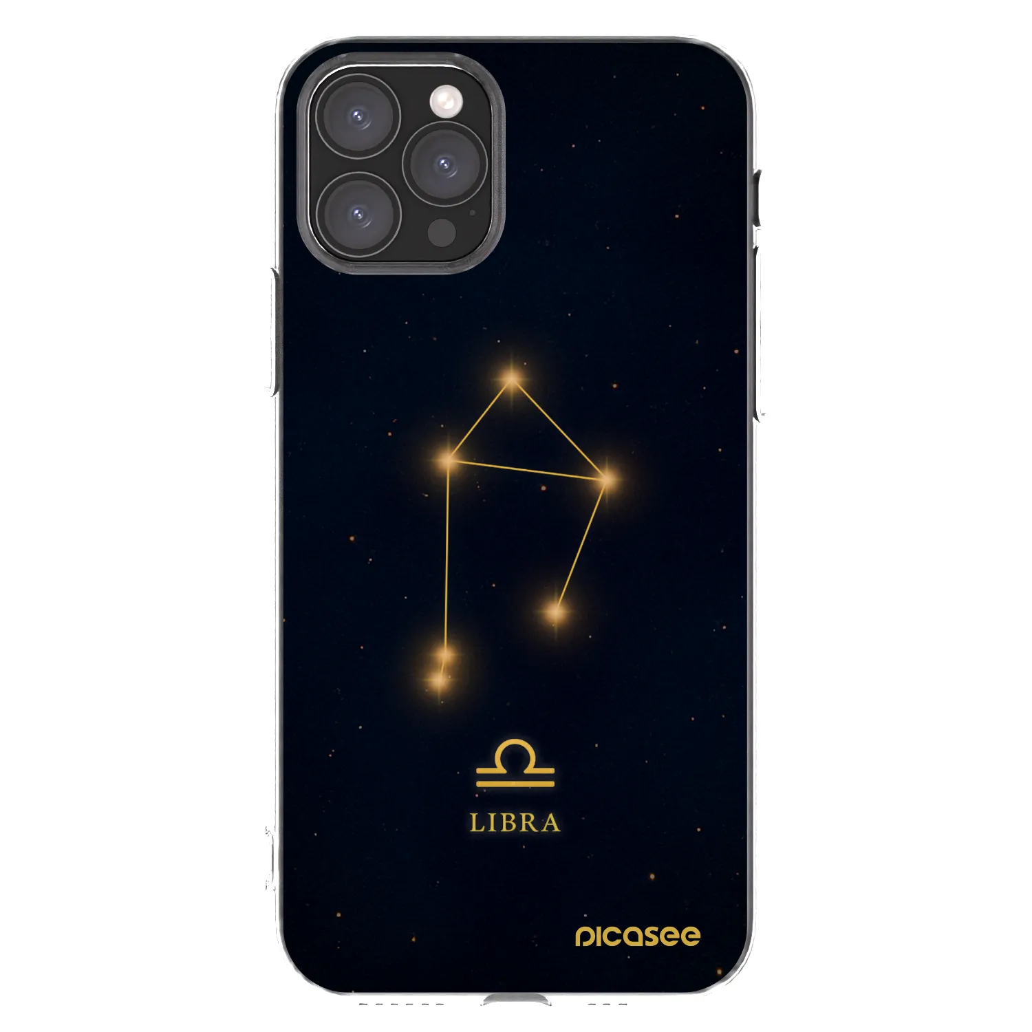Picasee silikónový prehľadný obal pre Apple iPhone 11 Pro - LIBRA