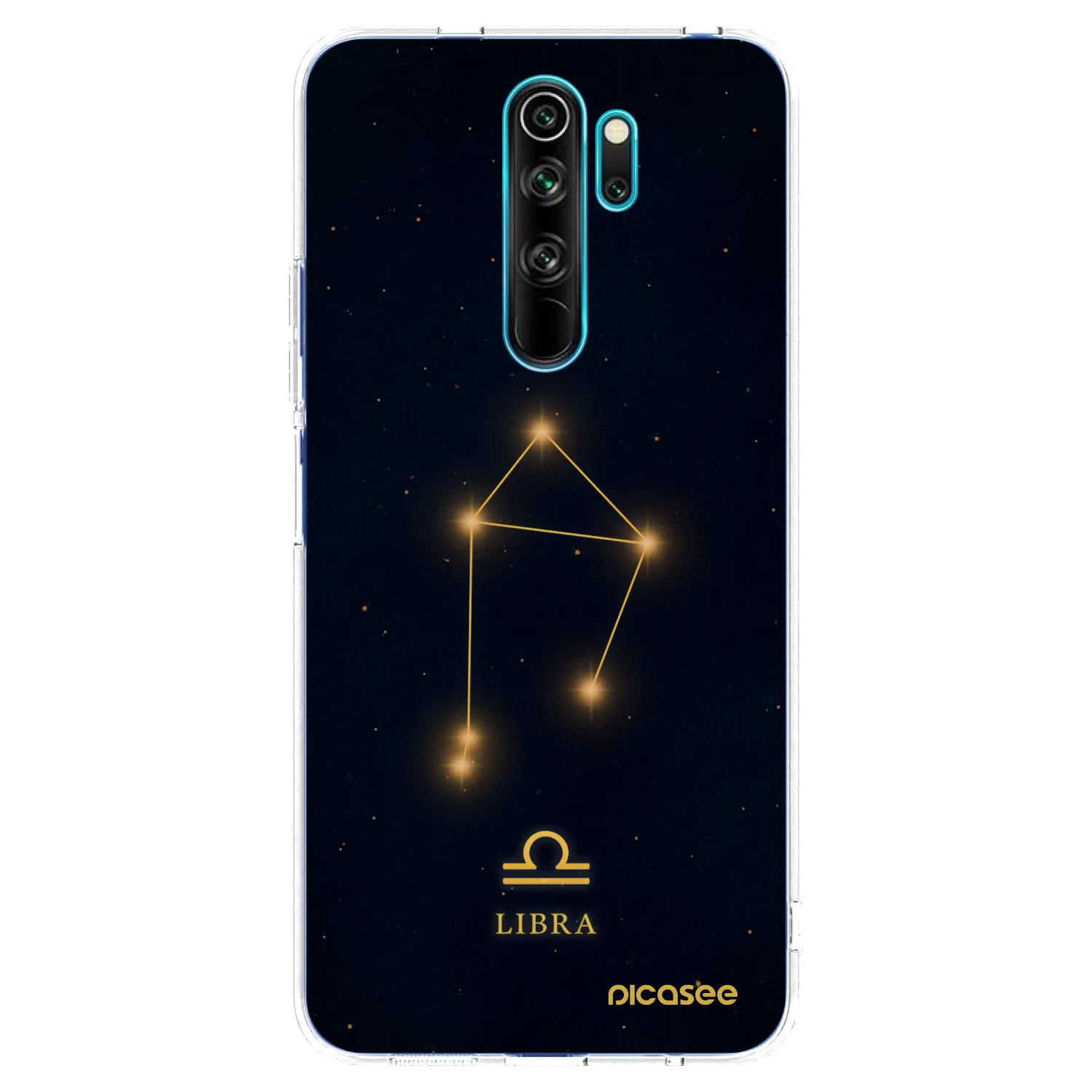 Picasee silikónový prehľadný obal pre Xiaomi Redmi Note 8 Pro - LIBRA