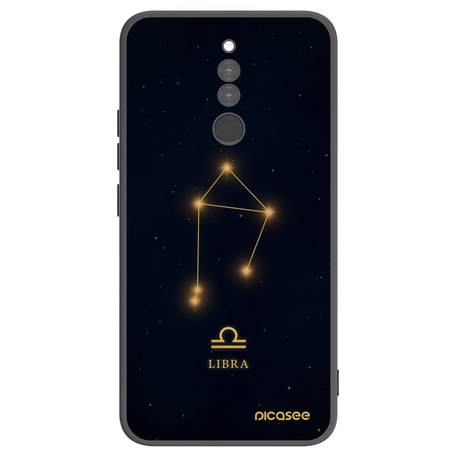 Picasee silikónový čierny obal pre Xiaomi Redmi 8 - LIBRA