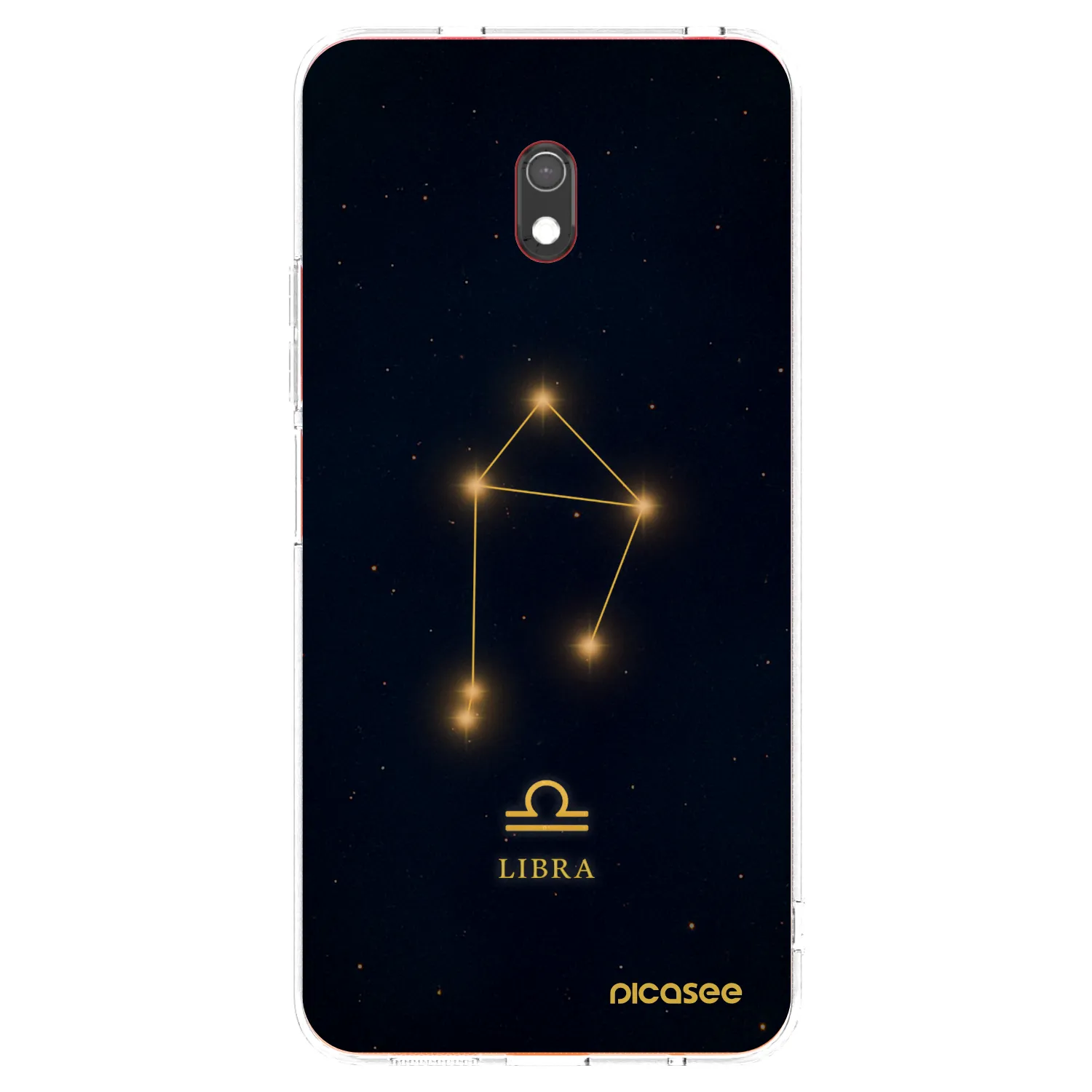 Picasee silikónový prehľadný obal pre Xiaomi Redmi 8A - LIBRA