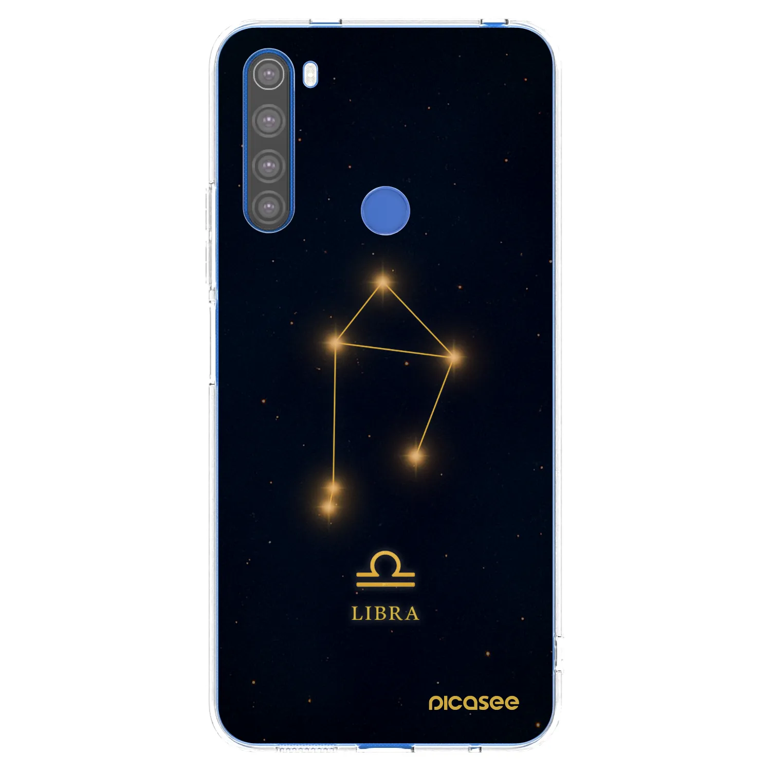 Silikónový prehľadný obal pre Xiaomi Redmi Note 8T - LIBRA