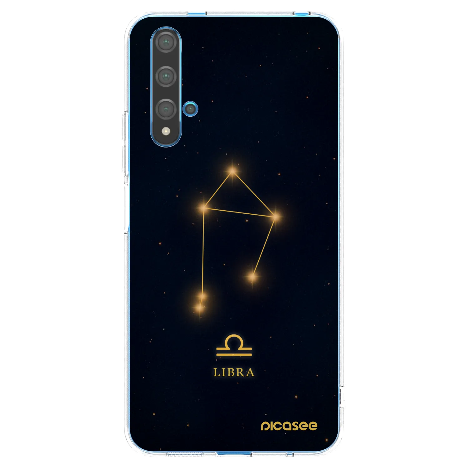 Picasee silikónový prehľadný obal pre Huawei Nova 5T - LIBRA