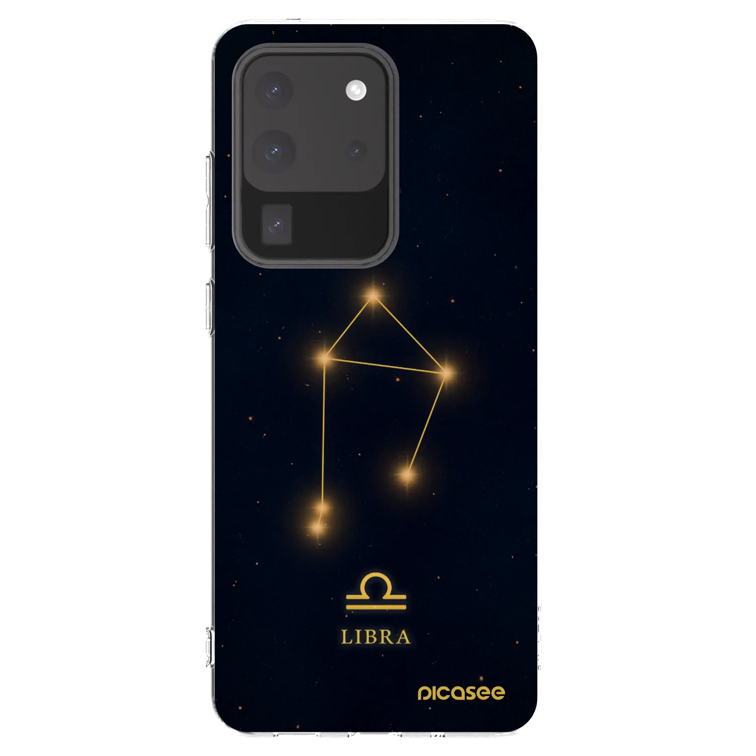 Picasee silikónový prehľadný obal pre Samsung Galaxy S20 Ultra 5G G988F - LIBRA