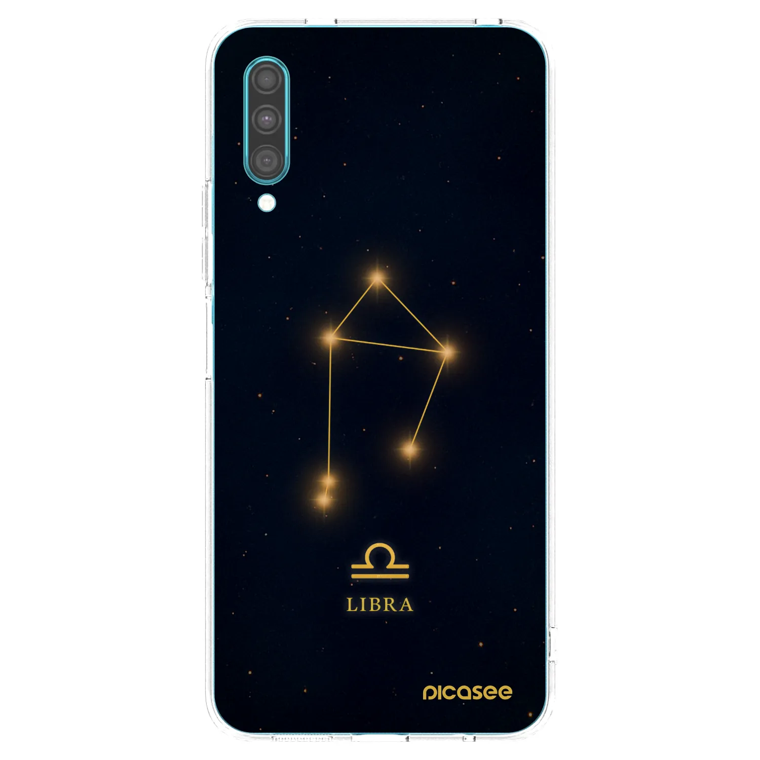 Picasee silikónový prehľadný obal pre Samsung Galaxy A30s A307F - LIBRA
