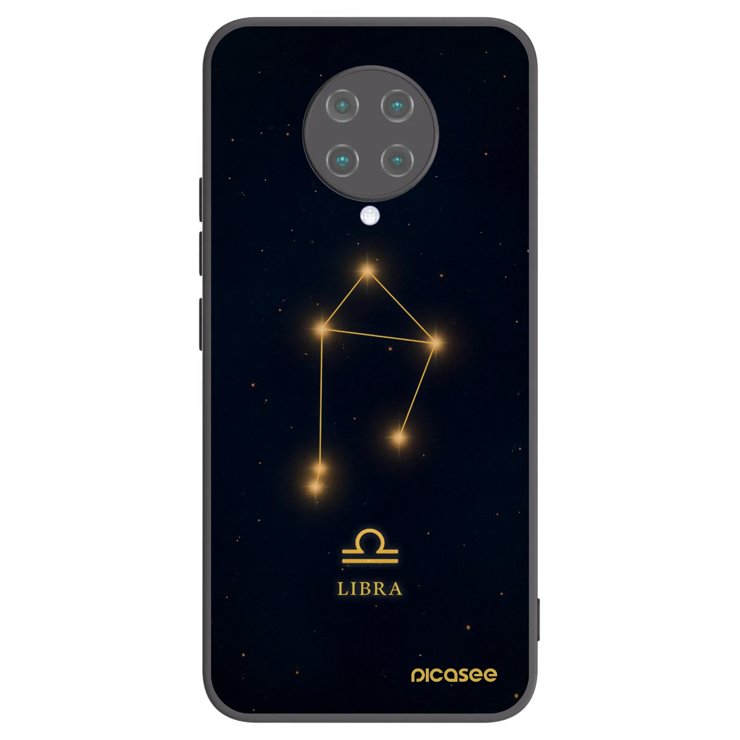 Picasee silikónový čierny obal pre Xiaomi Poco F2 Pro - LIBRA