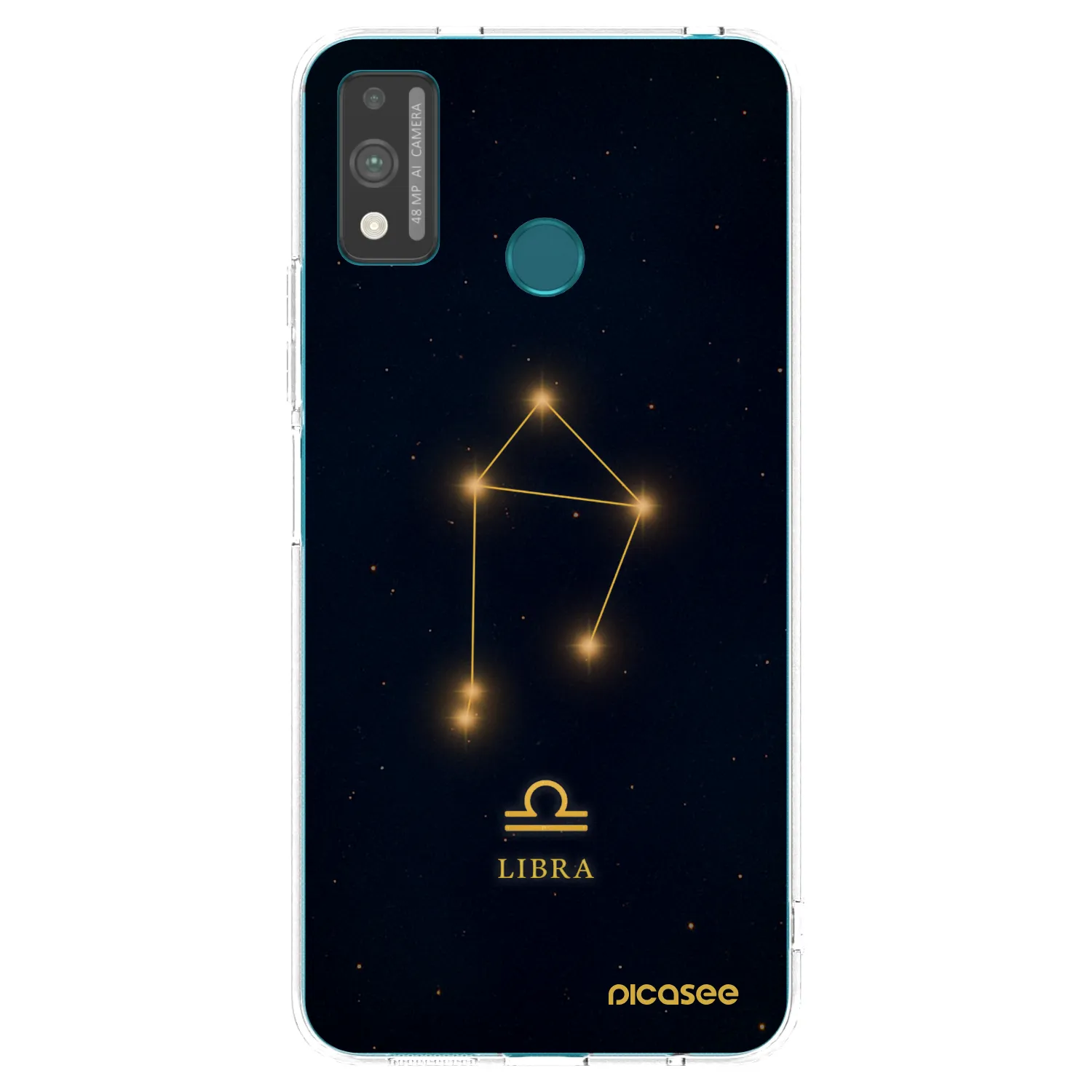 Picasee silikónový prehľadný obal pre Honor 9X Lite - LIBRA