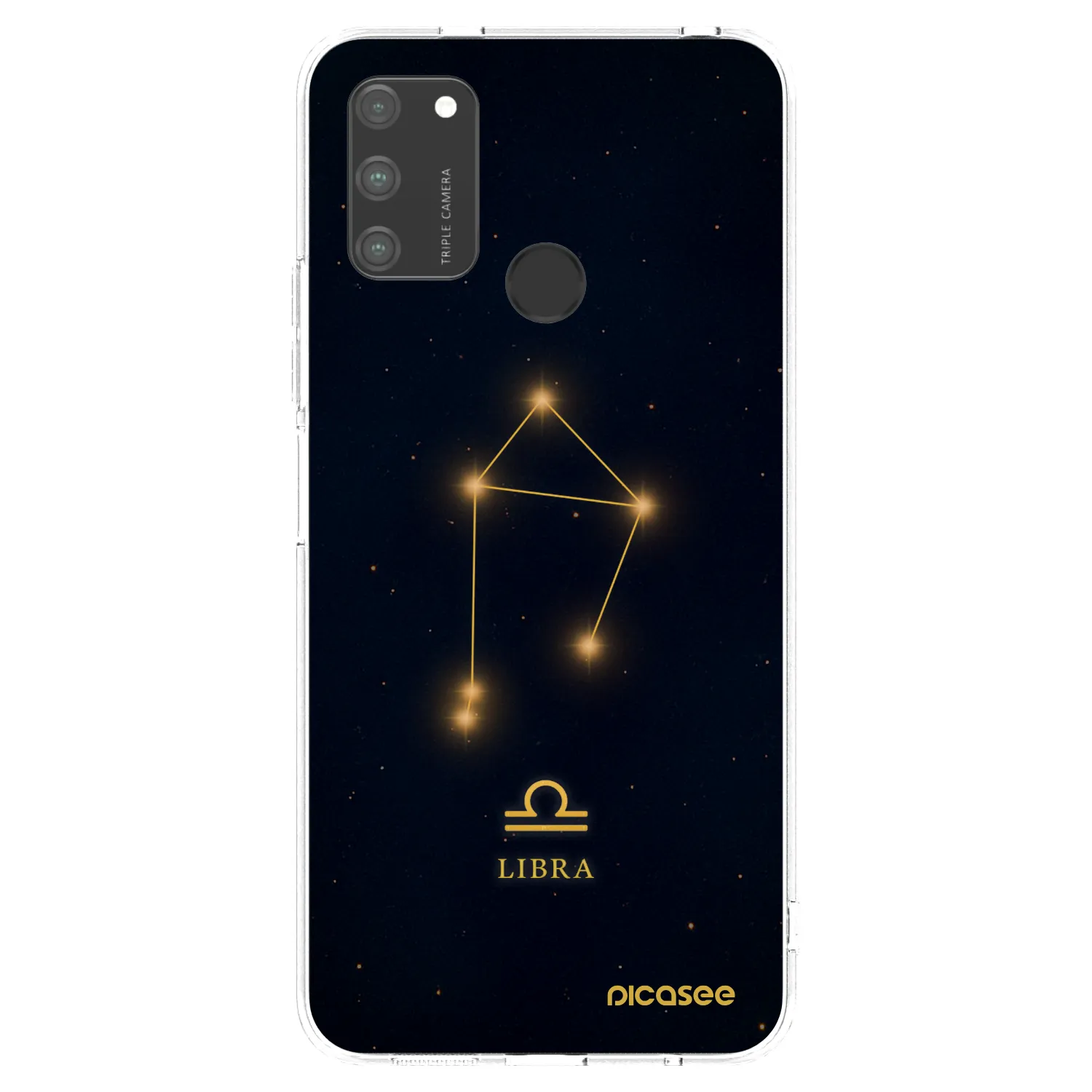 Picasee silikónový prehľadný obal pre Honor 9A - LIBRA