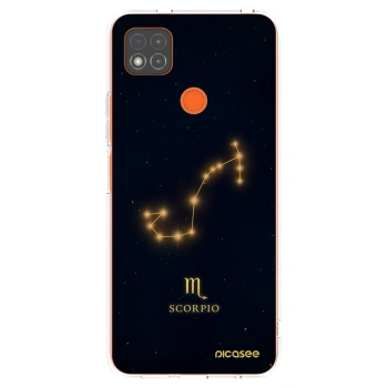 Picasee silikónový prehľadný obal pre Xiaomi Redmi 9C - SCORPIO