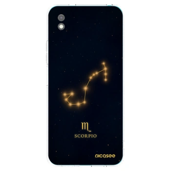 Picasee silikónový čierny obal pre Xiaomi Redmi 9A - SCORPIO