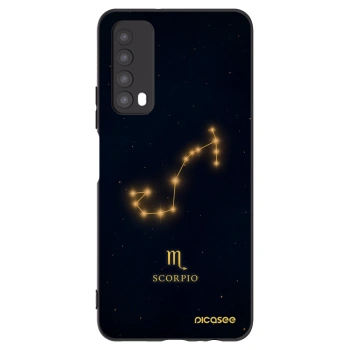 Picasee silikónový čierny obal pre Huawei P Smart 2021 - SCORPIO