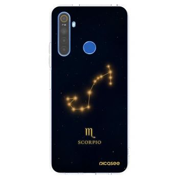 Picasee silikónový prehľadný obal pre Realme 5 - SCORPIO