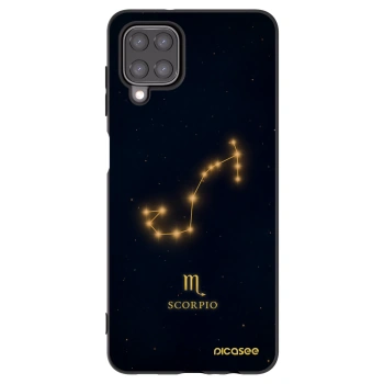 Picasee silikónový čierny obal pre Samsung Galaxy A12 A125F - SCORPIO
