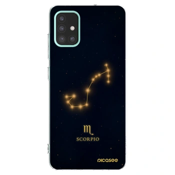 Picasee silikónový prehľadný obal pre Samsung Galaxy M31s - SCORPIO