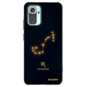 Picasee silikónový čierny obal pre Xiaomi Redmi Note 10 Pro - SCORPIO