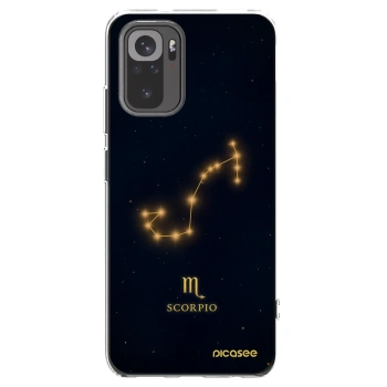 Picasee silikónový prehľadný obal pre Xiaomi Redmi Note 10S - SCORPIO