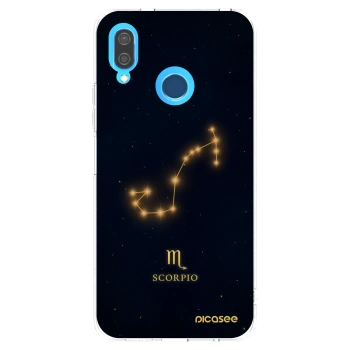 Picasee silikónový prehľadný obal pre Huawei P20 Lite - SCORPIO