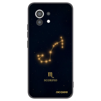 Picasee silikónový čierny obal pre Xiaomi Mi 11 - SCORPIO