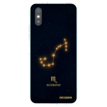 Picasee silikónový prehľadný obal pre Xiaomi Redmi 9AT - SCORPIO