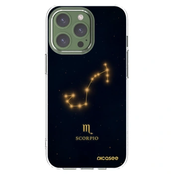 Picasee silikónový prehľadný obal pre Apple iPhone 13 Pro - SCORPIO