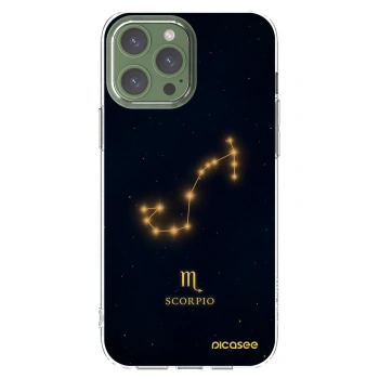 Picasee silikónový prehľadný obal pre Apple iPhone 13 Pro Max - SCORPIO