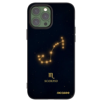 Picasee silikónový čierny obal pre Apple iPhone 13 Pro Max - SCORPIO