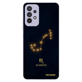 Picasee silikónový prehľadný obal pre Samsung Galaxy A32 4G SM-A325F - SCORPIO