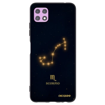 Picasee silikónový čierny obal pre Samsung Galaxy A22 A226B 5G - SCORPIO