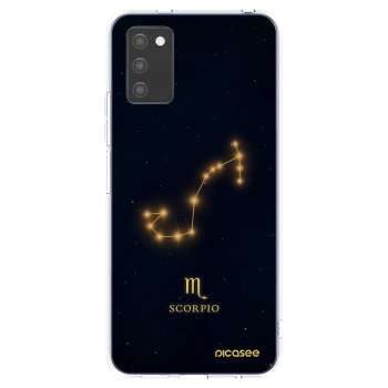 Picasee silikónový prehľadný obal pre Samsung Galaxy A02s A025G - SCORPIO