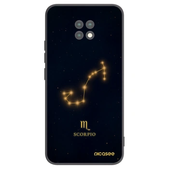 Picasee silikónový čierny obal pre Xiaomi Redmi Note 9T - SCORPIO