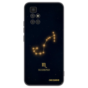 Picasee silikónový čierny obal pre Xiaomi Redmi 10 - SCORPIO