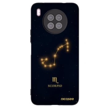 Picasee silikónový čierny obal pre Huawei Nova 8i - SCORPIO