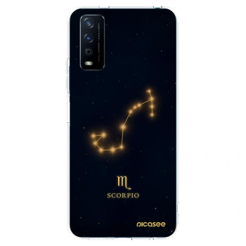 Picasee silikónový prehľadný obal pre Vivo Y11s - SCORPIO