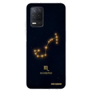 Picasee silikónový prehľadný obal pre Realme 8 5G - SCORPIO