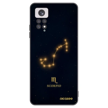 Picasee silikónový čierny obal pre Xiaomi Redmi Note 11 - SCORPIO