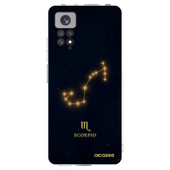 Picasee silikónový prehľadný obal pre Xiaomi Redmi Note 11 - SCORPIO